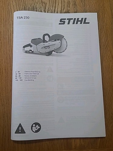 Stihl tsa230 cut off - tsa230, saw